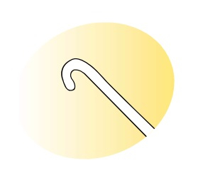 SB-14121-2 Kuglen Iris Hook