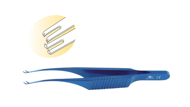 TF-11381-1 Polack Corneal Suturing Forceps