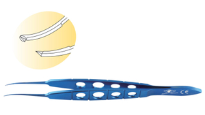 Curved Toothed Forceps