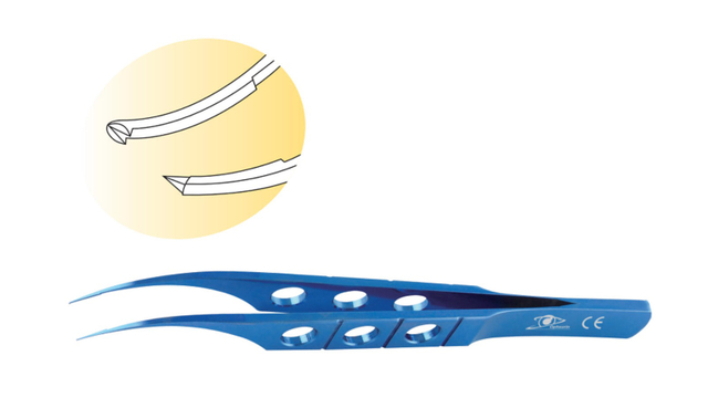 Colibri Conjunctiva Toothed Forceps