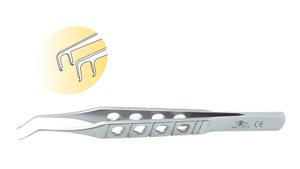 RUF-11371-1 Hofmann-Polack Corneal Suturing Forceps