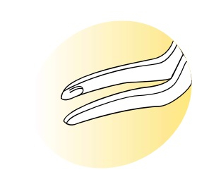 TF-11416-1 Scleral Plug Forceps