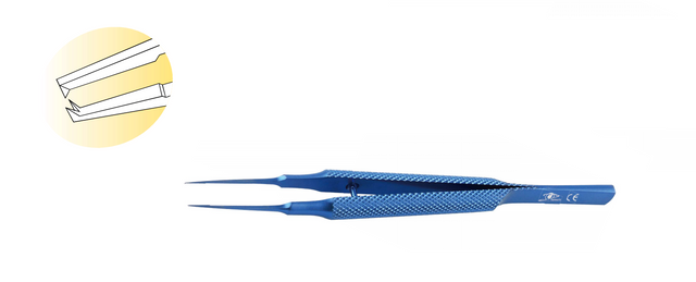 Toothed Forceps round handle