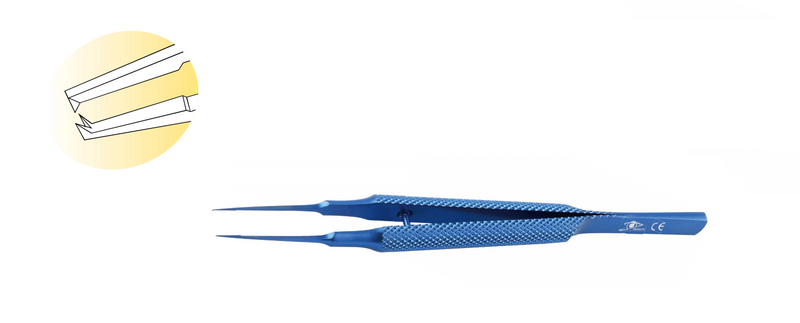 Toothed Forceps round handle